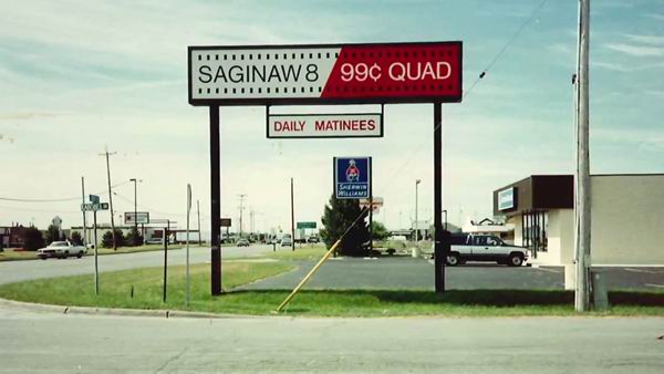 Saginaw 12 - Saginaw 8 99Cent Quad - 1993 New Sign